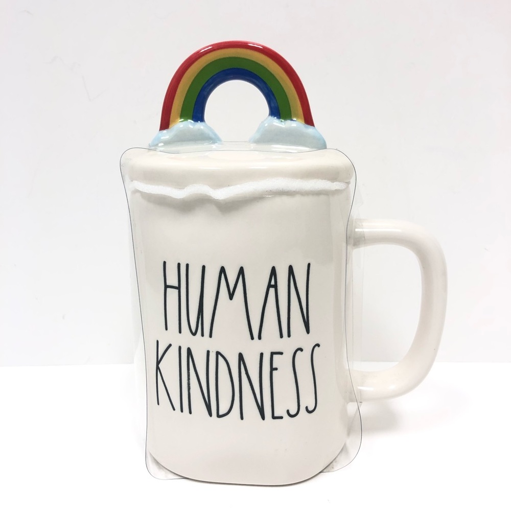 New RAE DUNN "HUMAN KINDNESS" Mug